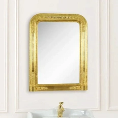 Зеркало Migliore 66 см в деревянной раме, золото сусальное