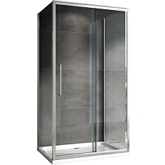 Душевой уголок Abber Schwarzer Diamant AG30120 120х75 см прямоугольный