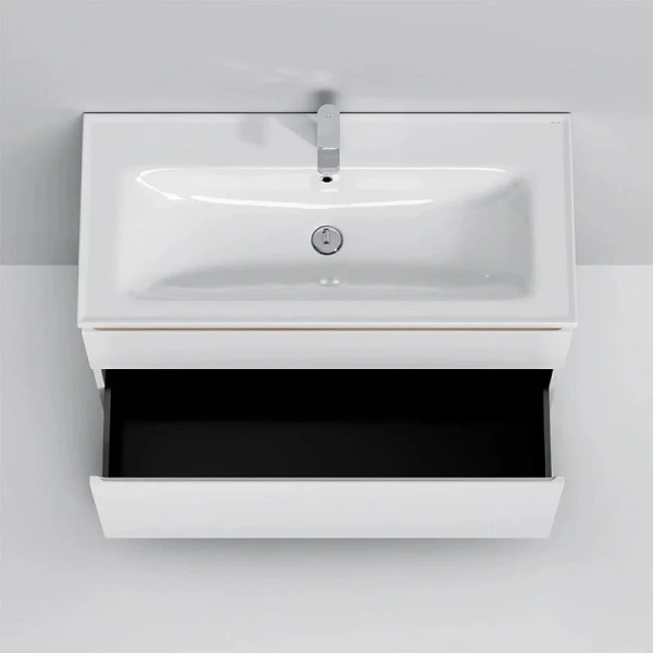 Тумба под раковину напольная Am.Pm X-Joy 100 см белый глянец M85AFSX1002WG (детальная фотография) index_1