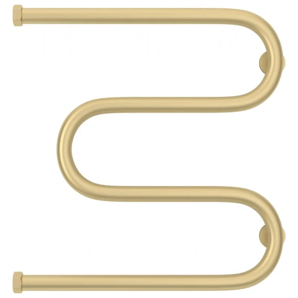 Полотенцесушитель водяной Сунержа М-образный 50х50 см матовая шампань 022-4007-5050 (детальная фотография)