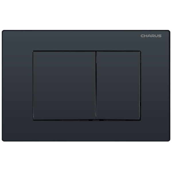 Клавиша смыва Charus Minimalista черная матовый FP.310.DW.01 (детальная фотография)