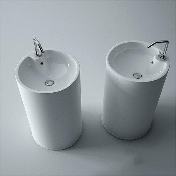 Раковина напольная Simas Top e lavabi d'arredo белая GTEbi*1 (детальная фотография), белые
