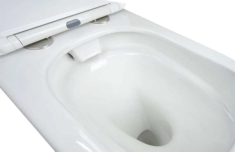 Унитаз компакт Azario Candy безободковый AZ-1503B (детальная фотография), с бачком index_1