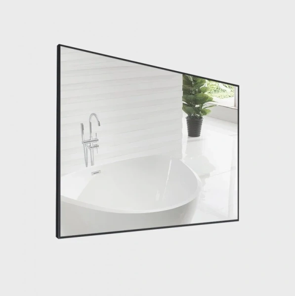 Зеркало BelBagno Spc 100 см черное SPC-AL-1000-800 Nero (детальная фотография), современные, hi-tech