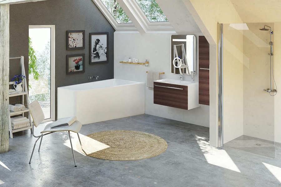 Ванна Balteco Piano 170 (детальная фотография), искусственный камень