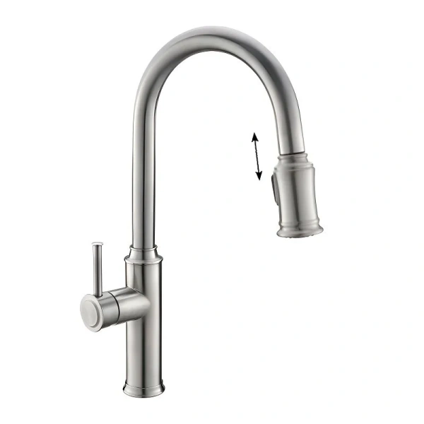 Смеситель для кухни BelBagno двухрежимный BB-LAM58-IN (детальная фотография)