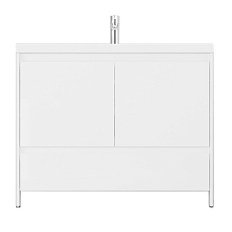 Тумба с раковиной напольная Velvex Klaufs tnKLA.100.2D.1Y-61 100 см с дверцами