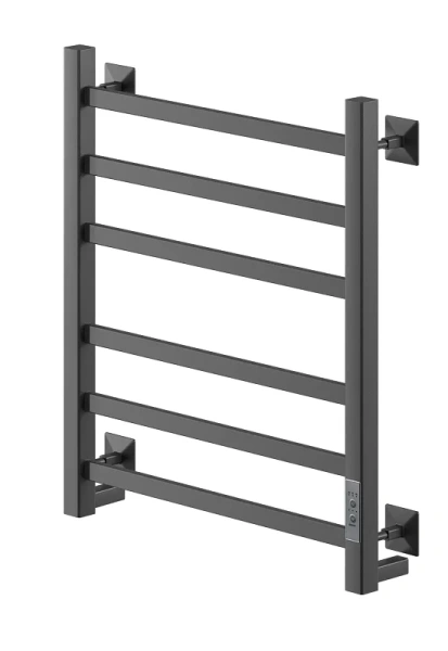 Полотенцесушитель электрический Ника Step 60х50 см черный матовый STEP-2 60/50 черн мат U (детальная фотография)