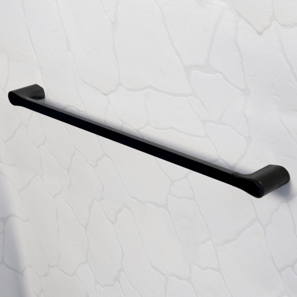 Полотенцедержатель WasserKRAFT Glan черный K-5130 (детальная фотография), современные, hi-tech