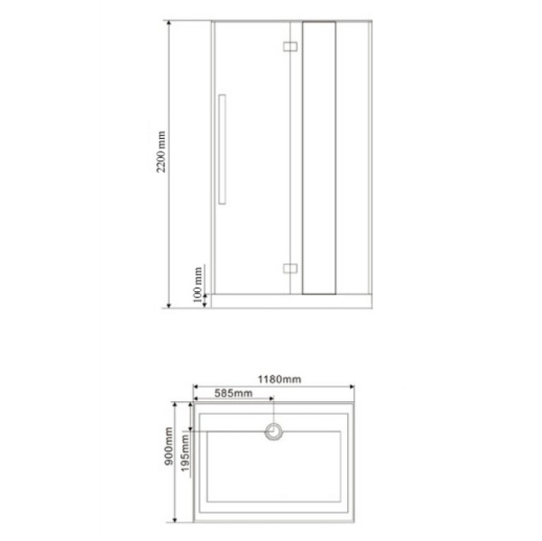 Схема (детальная фотография), со средним поддоном
