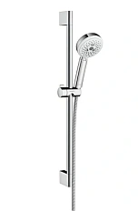 Душевой гарнитур Hansgrohe Crometta 100 белый/хром