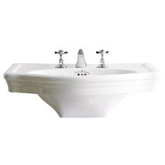 Раковина 71х53 см, смеситель на 3 отверстия, Devon&Devon New Etoile IBLG(3)FNET, 2IBLG(3)FBNET