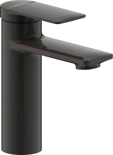 Смеситель для раковины Bravat Eddie черный F1369402BW-ENG (детальная фотография)