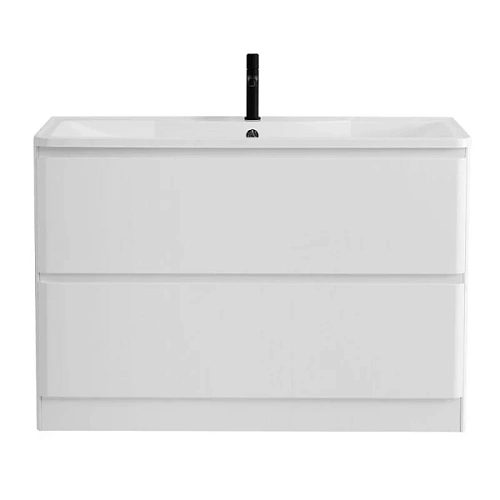 Тумба под раковину напольная BelBagno Albano 120 см bianco lucido - фото 1