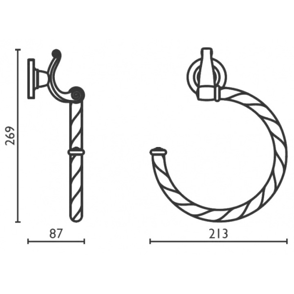 Схема (детальная фотография), металлические