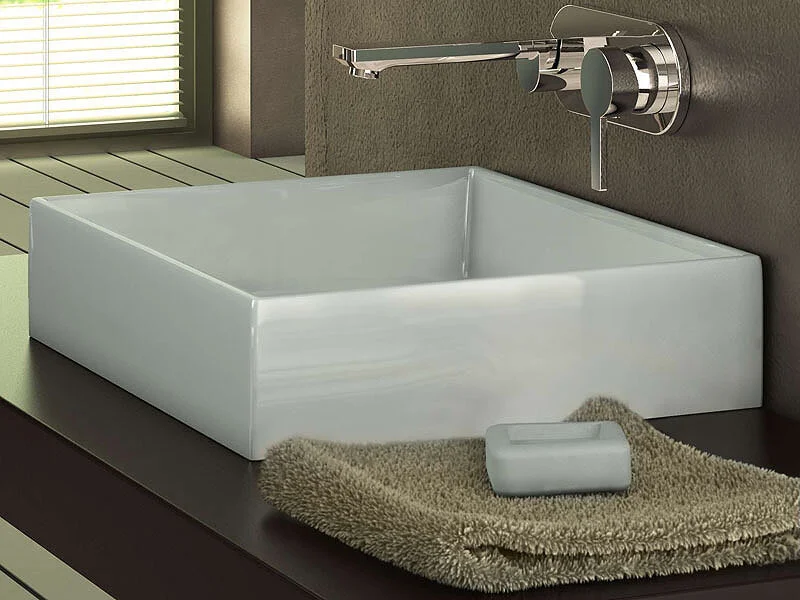 Раковина Ideal Standard Strada 50 см без перелива, белый K077601 (детальная фотография), в форме чаши, прямоугольной формы