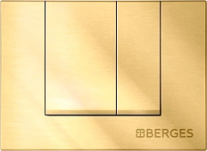 Клавиша смыва BERGES Novum S9 золото
