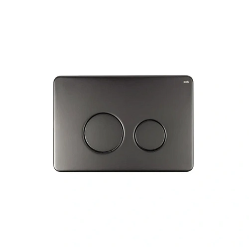 Клавиша смыва IDDIS Unisteel графит - фото 1