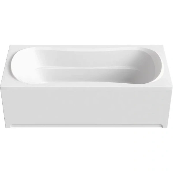 Ванна акриловая Bas Мале В 00125 180 х 80 см, белый (детальная фотография), современныe, hi-tech