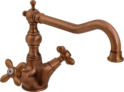 Смеситель для кухни Migliore Princeton Plus медь - фото 4