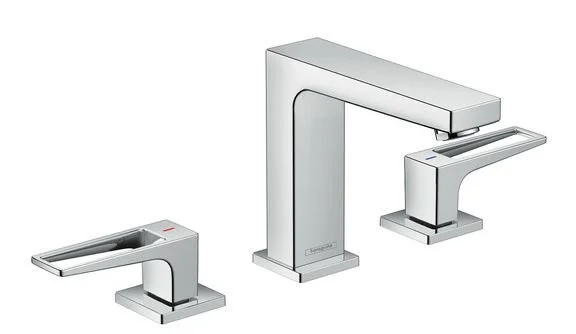 Смеситель для раковины Hansgrohe Metropol со сливным клапаном Push-Open 74514000 (детальная фотография)