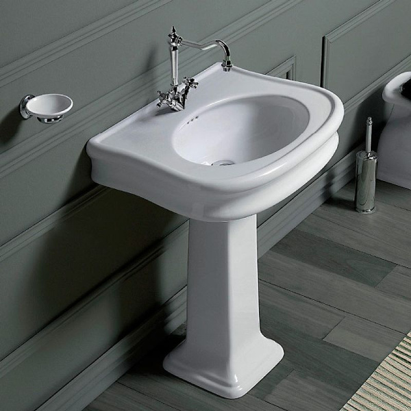 Раковина Simas Lante LA10 (детальная фотография), белые, черные