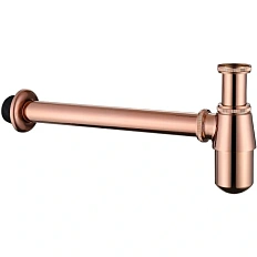 Сифон для раковины Abber розовое золото