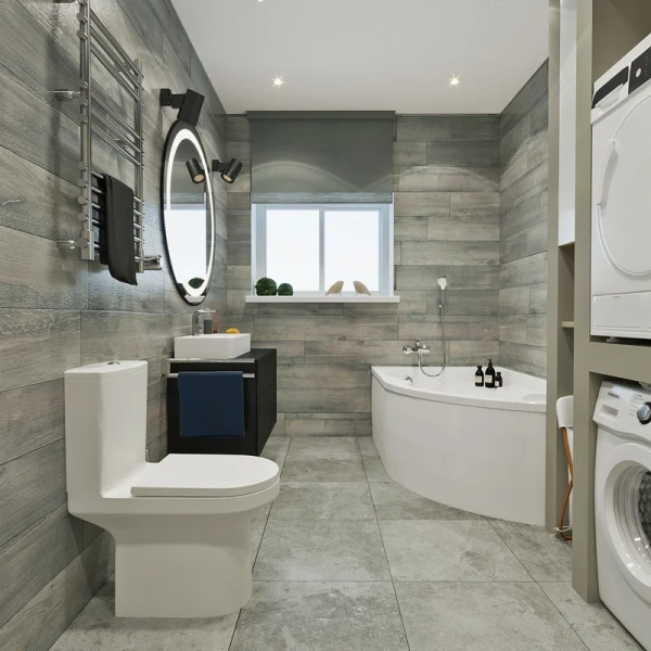 Унитаз компакт Lavinia Boho Grance Hill безободковый 3307002R (детальная фотография), с нижним подводом воды