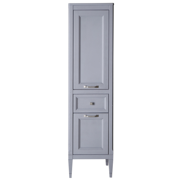 Шкаф-пенал напольный ASB-Woodline Гранда 40 см grigio 11488 ГР (детальная фотография)