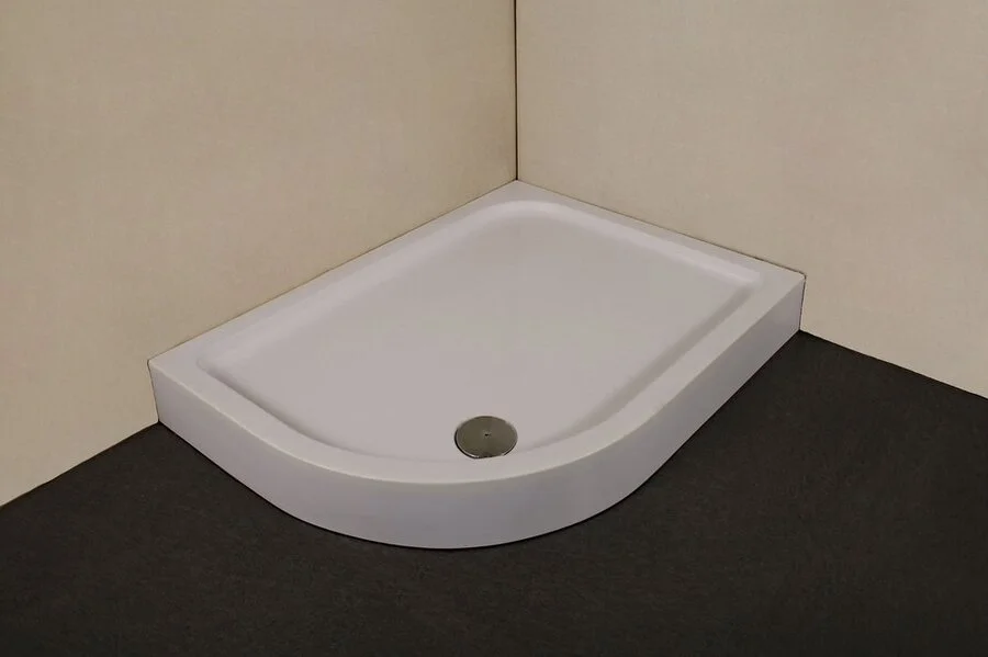 Душевой поддон Grossman GR-41210920 120х90 см асимметричный (детальная фотография), 120х90 см