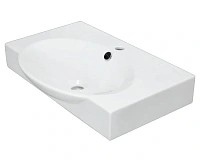 Раковина Sanita Luxe Infinity 65 см прямоугольная