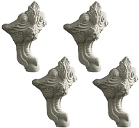 Ножки для ванны Jacob Delafon Cleo 4 шт белые