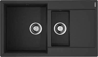 Мойка для кухни Omoikiri Daisen-86-2-BL 86 см черная