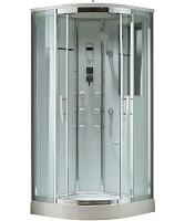 Душевая кабина Black&White 80x80 см стекло прозрачное