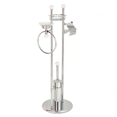 Стойка для ванной Migliore Cristalia хром