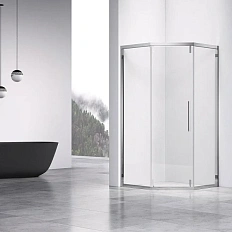 Душевой уголок Vincea Show VSP1-4SH100CL 100х100 см стекло прозрачное