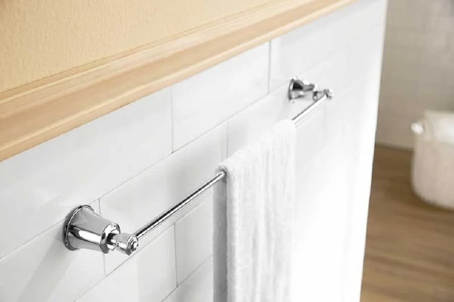 Полотенцедержатель Cezares Liberty хром CZR-F-8981 (детальная фотография), хром