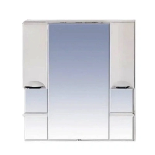 Зеркальный шкаф с подсветкой Misty София 120 см белый - фото 3