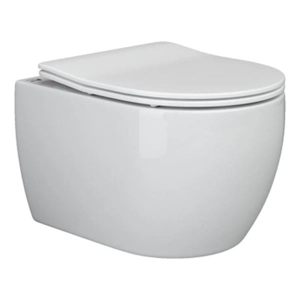 Унитаз с инсталляцией Ceramica Nova Play кнопка белая CN3001_1002W_1000 (детальная фотография), с инсталляцией index_1