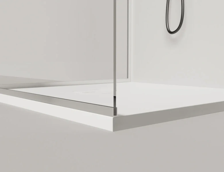 Душевой поддон Salini Oasi 80х80 см белый матовый 120323M (детальная фотография), 80х80 см