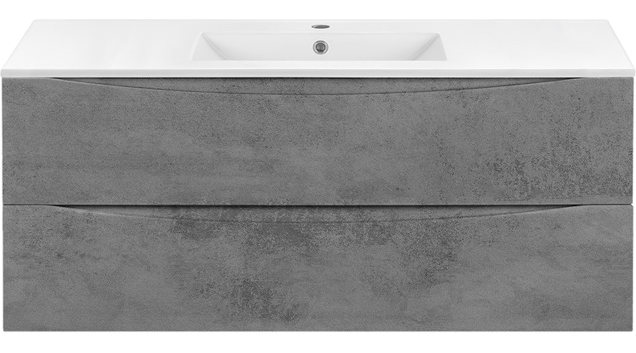 Тумба под раковину подвесная Vincea Mia 120,9 см Beton VMC-2MC120BT (детальная фотография)