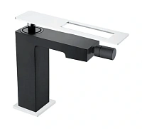 Смеситель для биде Boheme Q черный/хром