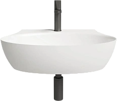 Раковина Salini Alda Wall 02 60 см белый глянец