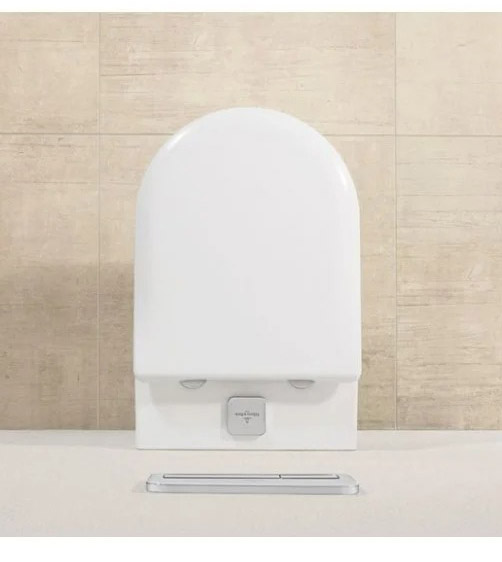 Крышка-сидение с микролифтом Villeroy & Boch Subway 2.0 белая 9M78S101 (детальная фотография), с микролифтом index_1