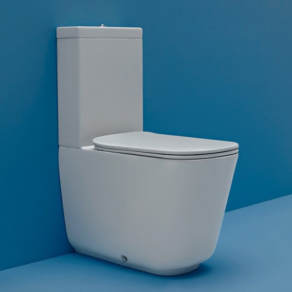 Унитаз компакт Kerasan Tribeca 511701 с бачком (детальная фотография), напольные