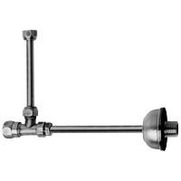 Жесткая подводка для бачка, хром, Nicolazzi