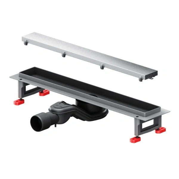 Душевой лоток Am.Pm MasterFlow 50 см хром матовый W01SC-U11-050-04SB (детальная фотография), матовый хром