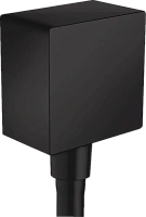 Шланговое подсоединение Hansgrohe Fixfit черный матовый