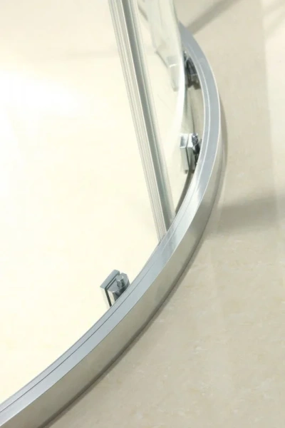 Душевой уголок Cezares Momento 80x80 см стекло прозрачное MOMENTO-R-2-80-C-Cr (детальная фотография), современные, hi-tech