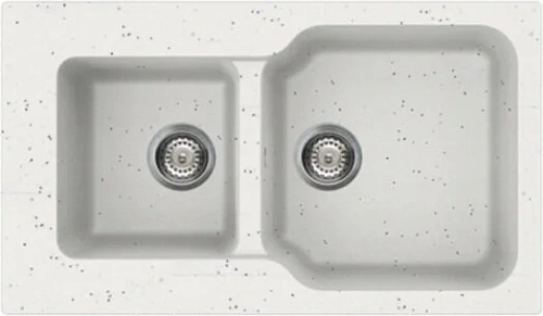 Мойка для кухни Omoikiri Maru 86-2-EV 86 см эверест - фото 1